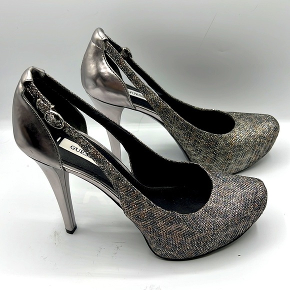 Guess high heeled sandals size 8B - Picture 4 of 9